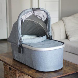 UPPAbaby Bassinet, Gregory (Blue Melange/Silver)